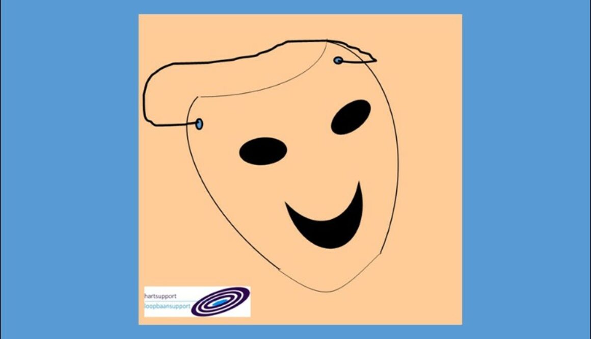 ben je nu echt of heb je je masker op